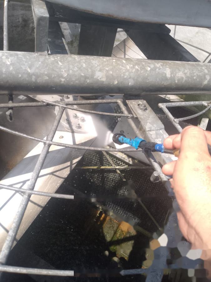 Cooling tower service and belt inspection, photo 9